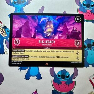 rls legacy 136/204 [treasure planet] - rare — disney lorcana: into the inklands